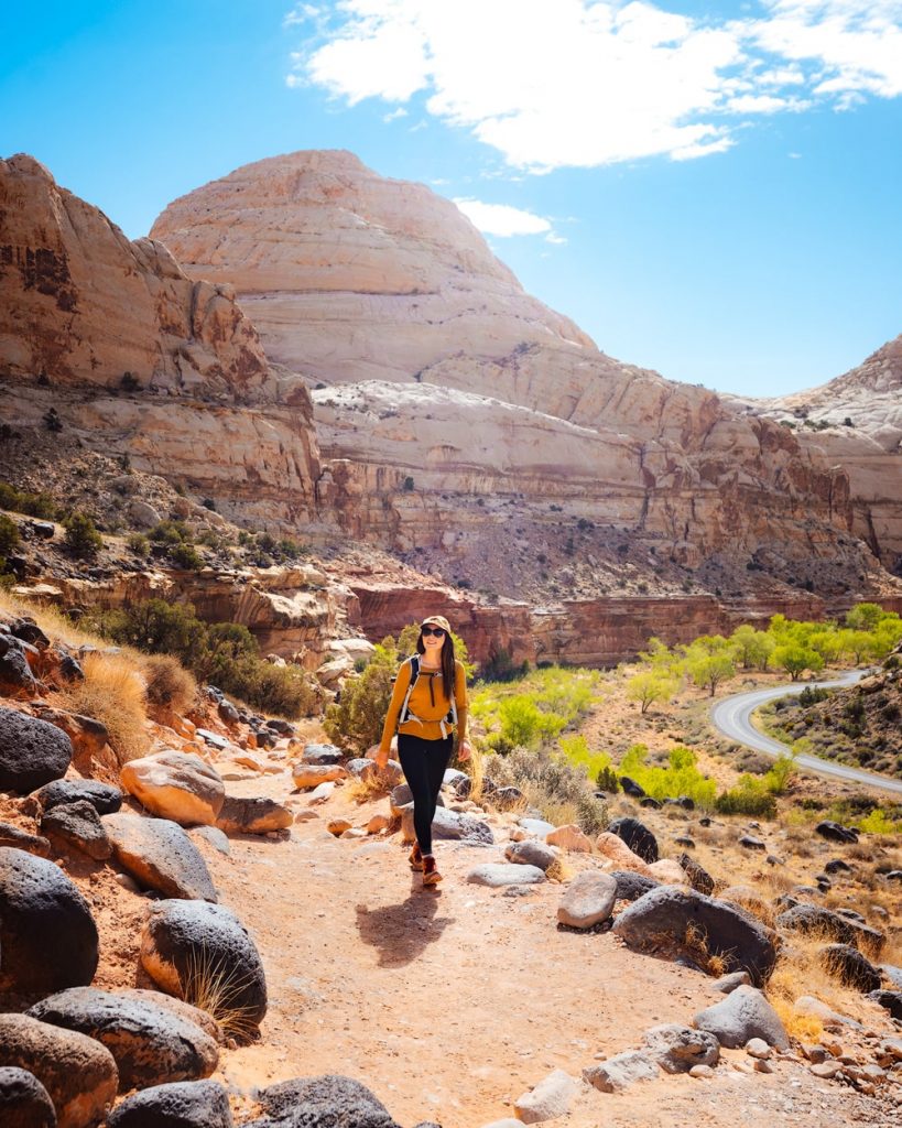 What To Pack for a Capitol Reef National Park Hiking Trip - Hiking Hickman Bridge Trail