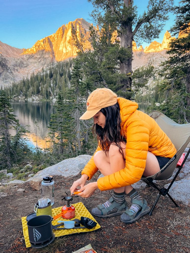 Luxury Backpacking Items - JetBoil Cooking Stove - Renee Roaming