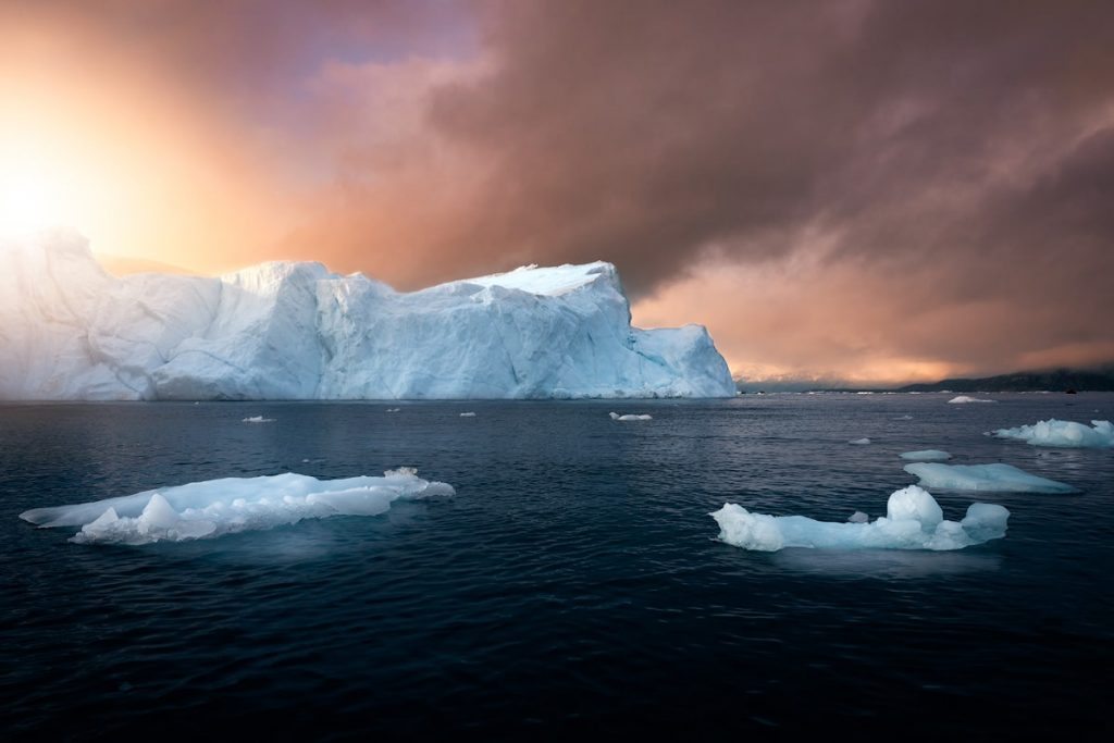 Arctic Expedition on the Seabourn Venture - Greenland and Arctic Canada - Renee Roaming - Iceberg at Sunset