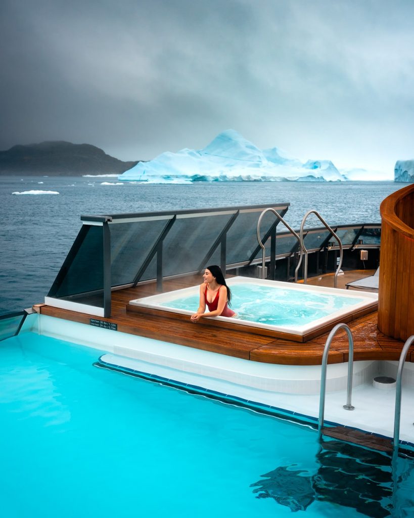Arctic Expedition on the Seabourn Venture - Greenland and Arctic Canada - Renee Roaming - Seabourn Venture Whirlpool
