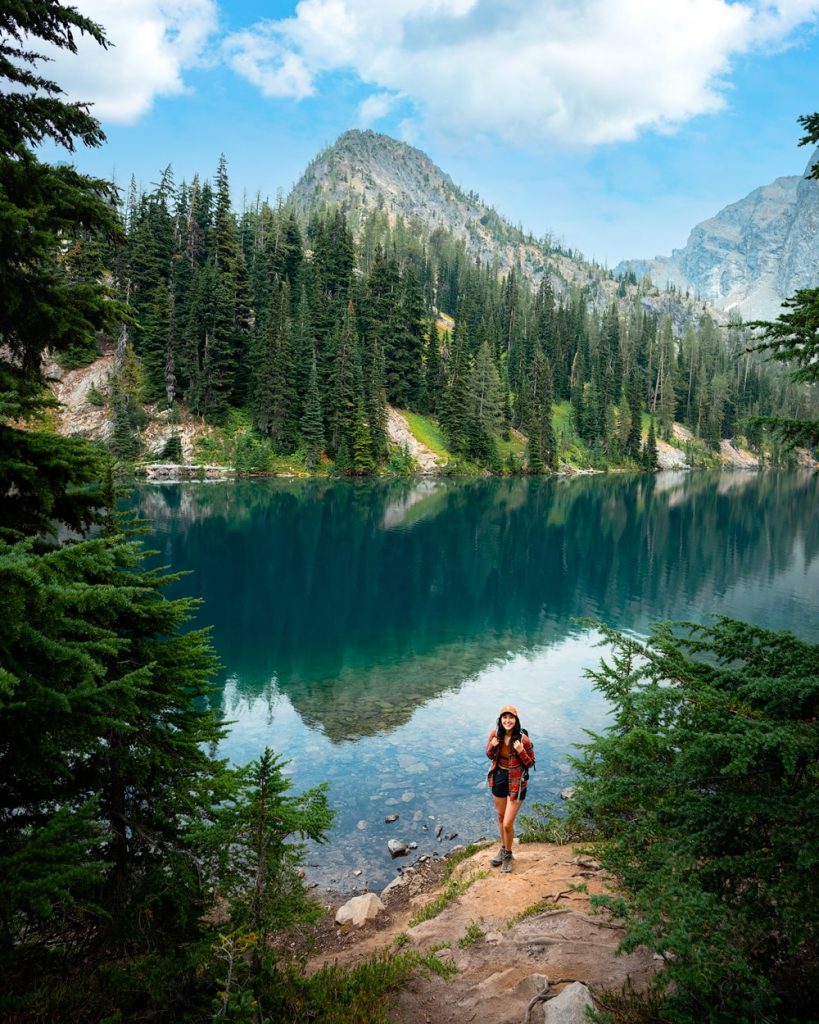 Hike Blue Lake in North Cascades National Park