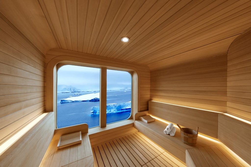 Seabourn Venture Sauna - Greenland Canadian Arctic Northwest Passage