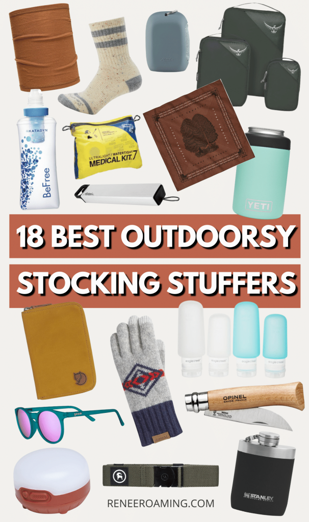 Looking for some holiday gift inspiration? Here are 18 of the best stocking stuffers for your favorite travel and outdoor lover!