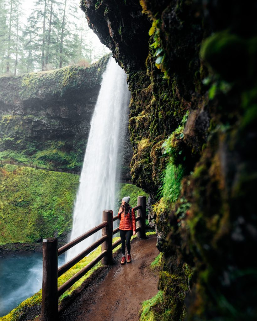 Hiking Trail Of Ten Falls - Oregon