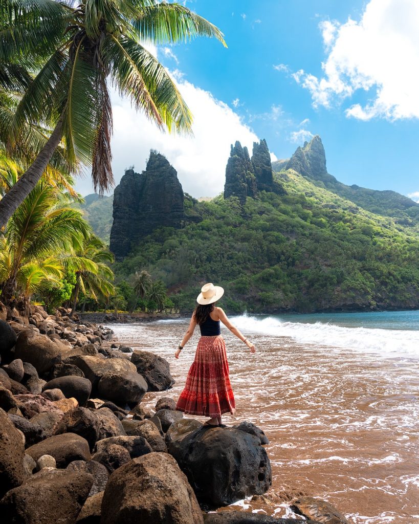 A First-Timer’s Guide to Traveling to the Marquesas Islands, Tahiti - Nuka Hiva Hatiheu Bay