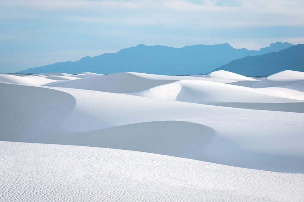 White Sands National Park Itinerary - Alkali Flats Hiking Trail 