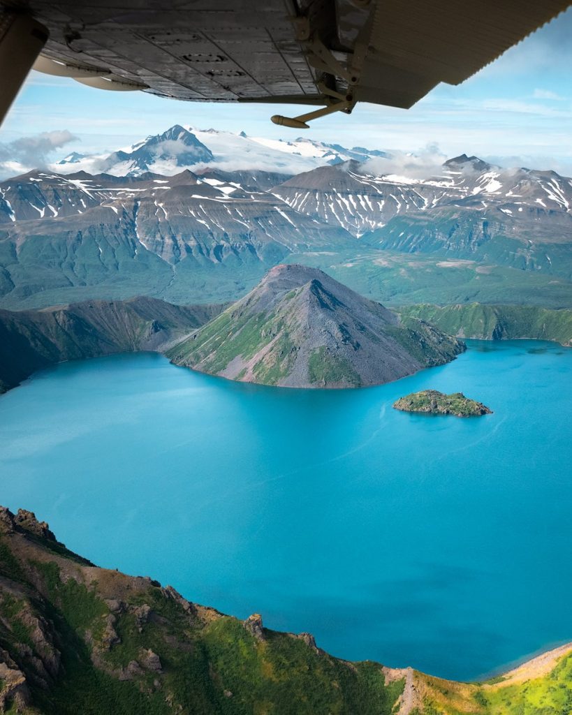 Visiting Katmai National Park - A Comprehensive Park Guide - Katmai Flightseeing Volcano Crater