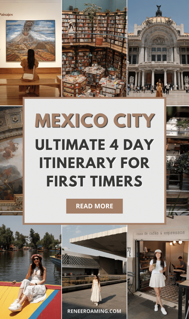 This is the ultimate Mexico City itinerary for first timers! Find out everything you need to do, where to stay and the best places to eat for your 4 day trip.